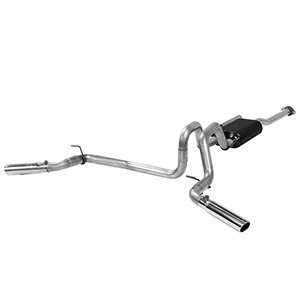 Flowmaster 817432 Cat-back - Dual Side Exit - American Thunder - Mod/Agg Sound