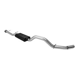 Flowmaster 817451 Cat-back System 409S - Single Side Exit - Force II - Mild/Moderate Sound
