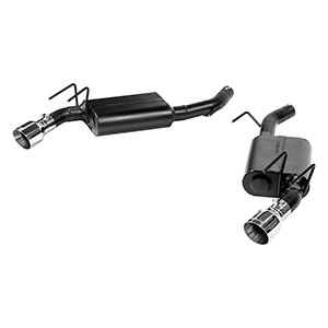 Flowmaster 817483 Axle-back System 409S - Dual Rear Exit - American Thunder - Aggressive Sound