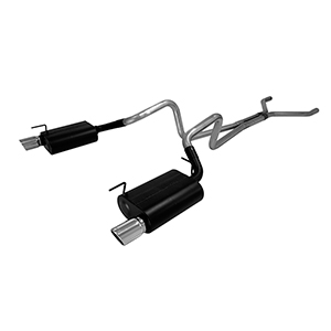 Flowmaster 817510 Cat-back System 409S - Dual Rear Exit - Force II - Mild/Moderate Sound
