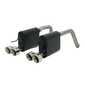 Flowmaster 817512 Axle-back System 409S - Dual Rear Exit - Force II - Mild/Moderate Sound