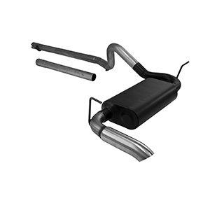 Flowmaster 817514 Cat-back System 409S - Single Rear Exit - Force II - Mild Sound