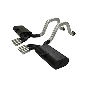 Flowmaster 817517 Axle-back System 409S - Dual Rear Exit - Mild/Moderate Sound