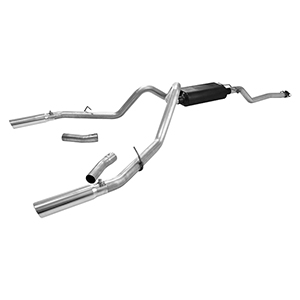 Flowmaster 817529 Cat-back System 409S - Dual Rear Exit - American Thunder - Moderate Sound
