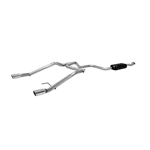 Flowmaster 817565 Cat-back System 409S - Dual Rear Exit - Force II - Mild/Moderate Sound