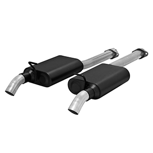 Flowmaster 817574 Cat-back System 409S - Dual Dump Exit - American Thunder - Aggressive Sound
