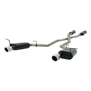 Flowmaster 817651 Cat-back System 409S - Dual Rear Exit - Force II - Mild/Moderate Sound