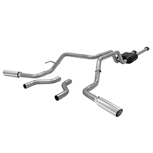 Flowmaster 817664 Cat-back System 409S - Dual Rear/Side Exit - American Thunder - Aggressive Sound