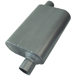 Flowmaster 842443 40 Delta Muffler 409S - 2.25 Offset In / 2.25 Offset Out - Aggressive Sound
