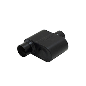 Flowmaster 843016 Super 10 Muffler 409S - 3.00 Offset In/3.00 Center Out - Aggressive Sound