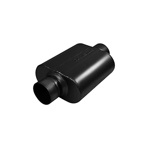 Flowmaster 8430408 40 Series Race Muffler 409S- 3.00 Center In / 3.00 Center Out - Aggressive Sound