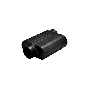 Flowmaster 8435119 10 Series Race Muffler - 3.50 Offset In / 3.50 Center Out - Aggressive Sound