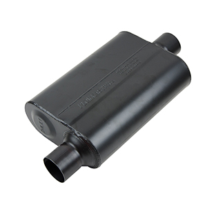 Flowmaster 942546 Super 44 Muffler - 2.50 Offset In / 2.50 Center Out - Aggressive Sound
