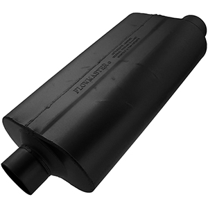 Flowmaster 9530560 50 H.D. Muffler - 3.00 Offset In / 3.00 Center Out - Moderate Sound