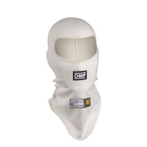 OMP Racing First Balaclava, White