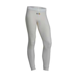 OMP Racing First Pants, White Size S