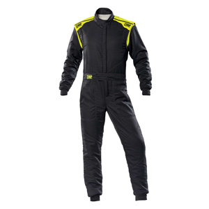 OMP Racing First-S Suit, Florecent Yellow Size 64