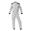 OMP Racing First-S Suit, Silver Size 44