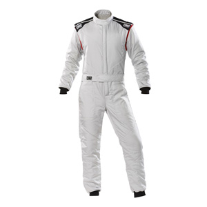 OMP Racing First-S Suit, Silver Size 62