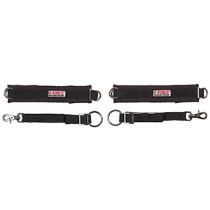 G-FORCE 4087Adubk Adult SFI 3.3 Arm Restraints - Black