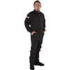 G-FORCE GF125 Single-Layer Driving Suit, Youth Medium, Black