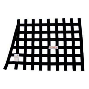 G-FORCE SFI 27.1 Angle Ribbon Window Safety Net - Black 4134Bk