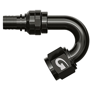 Goodridge -16 150 Degree Double Swivel 711 Series Crimp Fitting