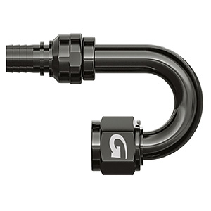 Goodridge -10 180 Degree Double Swivel 711 Series Crimp Fitting