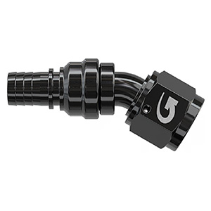 Goodridge -10 30 Degree Double Swivel 711 Series Crimp Fitting