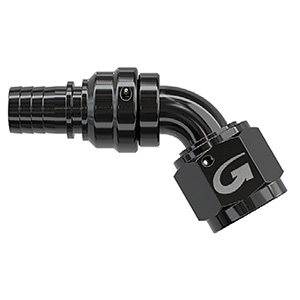 Goodridge -12 60 Degree Double Swivel 711 Series Crimp Fitting