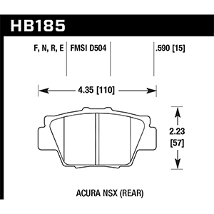Hps 5.0 Street Brake Pads