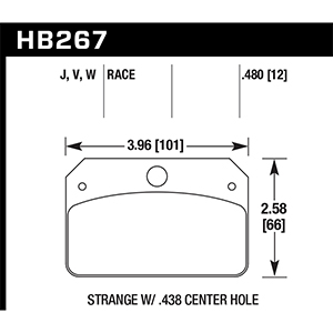 DTC-50 Compound Strange w/ 0.438 in. center hole