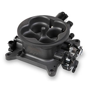 Holley 112-587 Mpfi Throttle Body -  Hard Core Gray