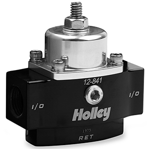 Holley 12-841 Billet Fp Reg, Adj 4.5-9 Psi 3/8 Npt By-pass