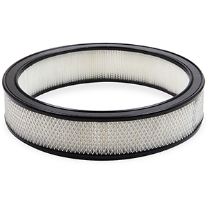 Holley 120-178 14x3 Paper Air Filter W/blk Rubber Ring Holley Performance