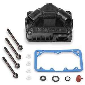 Holley 134-73HB Sec Alum V Bowl With Pump Kit - Hard Core