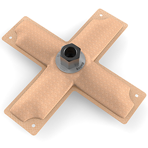 Holley 16-103 Hydramat (8x8 Cross) Center Out - 3/8 in Npsf