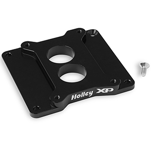 Holley 17-90 2bbl Xp Carb Adapter - Black