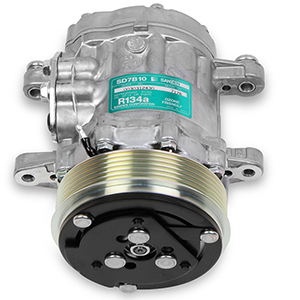 Holley 199-102 Ac Sd7 Sanden Compressor, R-134a