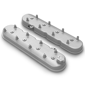 Holley 241-110 Valve Cover, Tall Ls Natural Cast Finish