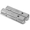 Holley 241-241 Sbc Holley Valve Covers,finned,w/emis,pol