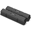 Holley 241-245 Sbc Holley Valve Covers,finned,non-emis,blk
