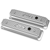 Holley 241-248 Sbc Valve Covers Center-bolt Finned Non-emis Pol