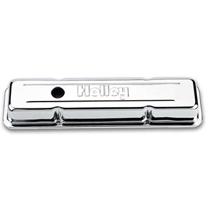 Holley 241-80 Valve Cover - Holley Chrome