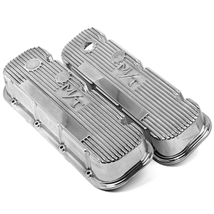 Holley 241-84 Valve Cover, M/t Bbc, Polished