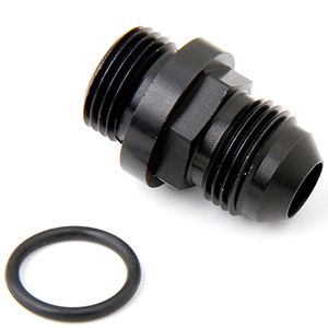 Holley 26-143-1 Fuel Inlet Fitting (short -8 Style) Black