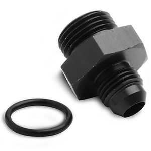 Holley 26-183 6an Male to -8 (3/4-16) O-ring Port Fitting