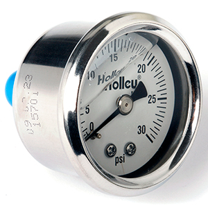 Holley 26-505 Fuel Pressure Gauge,0-30psi