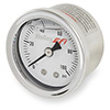Holley EFI Pressure Gauge, Oil-Filled - 0-100 PSI - 1/8" NPT Male Thread