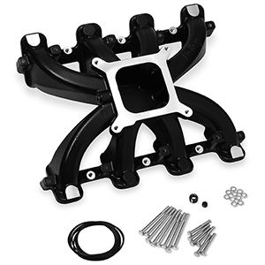 Holley 300-131BK Intake Manifold, Ls3, Street Sp, Carb - Black